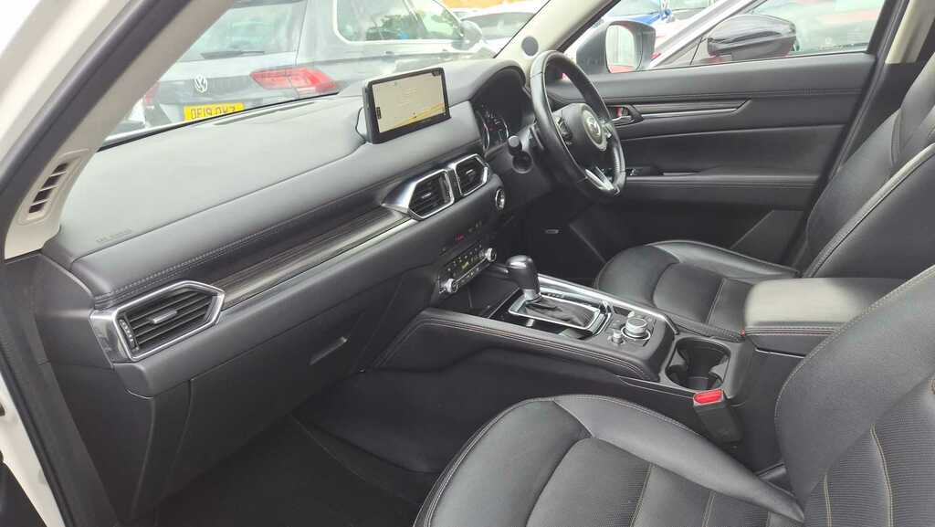 Mazda CX-5 2.2D 184 Sport 2022 MA22UYK White #6