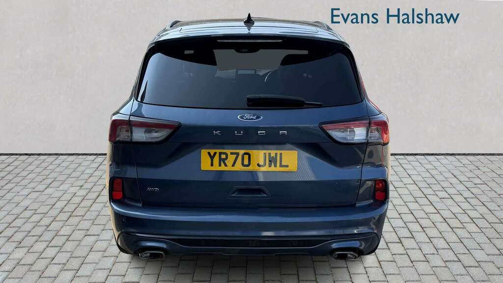 Ford Kuga 2.0 Ecoblue 190 St-line X Awd 2020 YR70JWL Blue #4