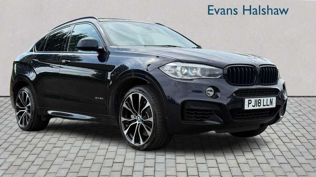 BMW X6 Xdrive50i M Sport Edition Step 2018 Black