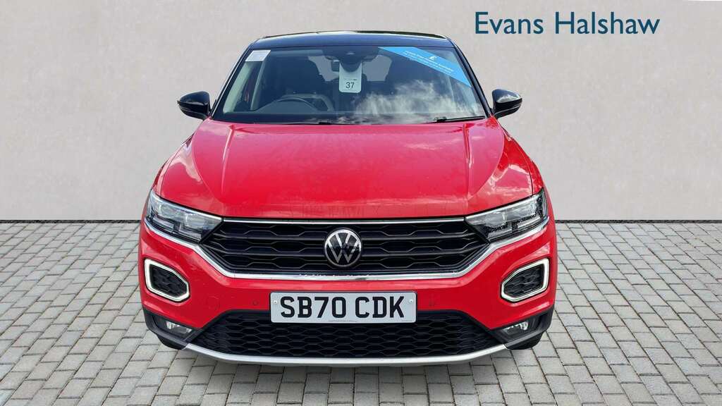 Volkswagen T-Roc 1.5 Tsi Evo Sel 2021 SB70CDK Red #3
