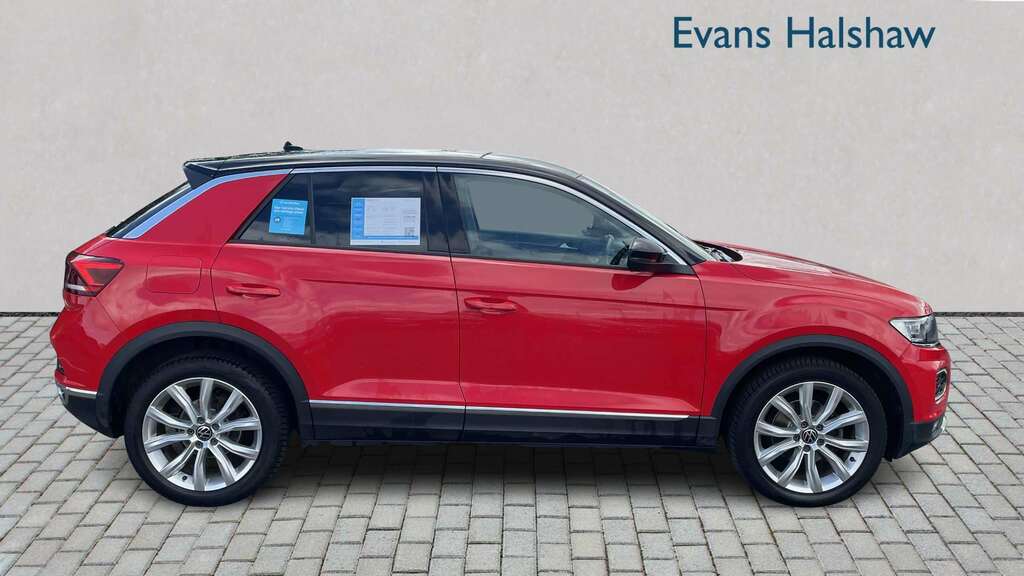 Volkswagen T-Roc 1.5 Tsi Evo Sel 2021 SB70CDK Red #2