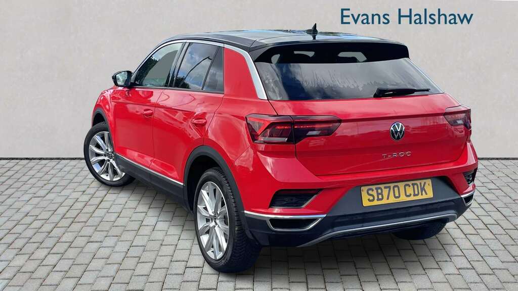 Volkswagen T-Roc 1.5 Tsi Evo Sel 2021 Red