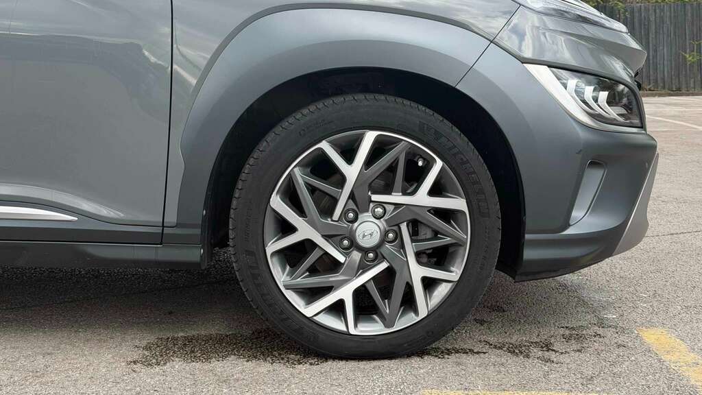 Hyundai Kona 1.6 Gdi Hybrid Ultimate Dct 2021 Grey #4