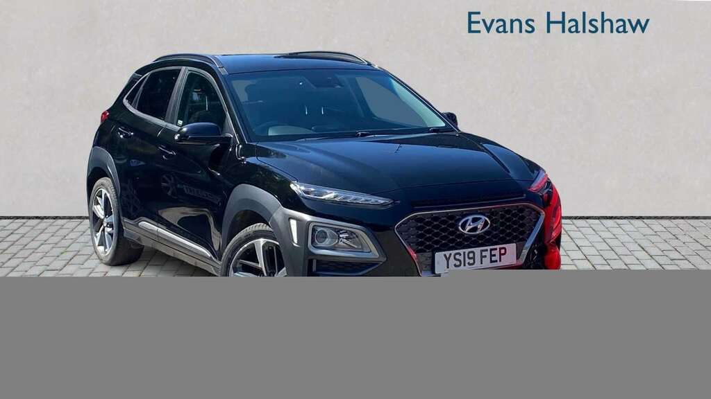 Hyundai Kona 1.0T Gdi Blue Drive Premium 2019 Black