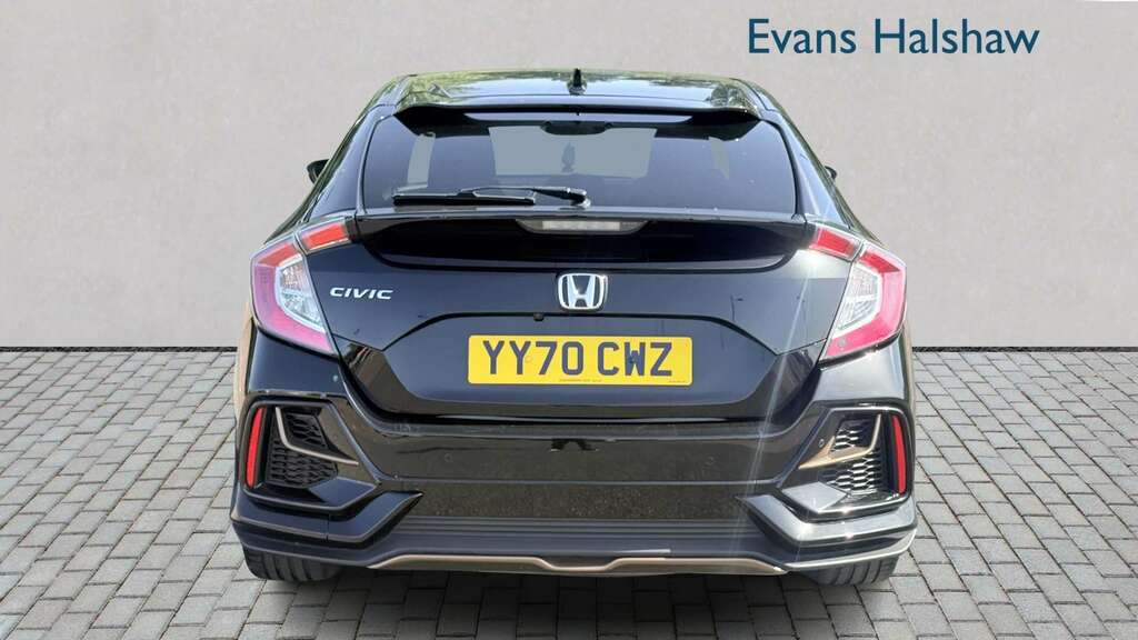 Honda Civic 1.0 Vtec Turbo 126 Sr 2020 YY70CWZ White #4