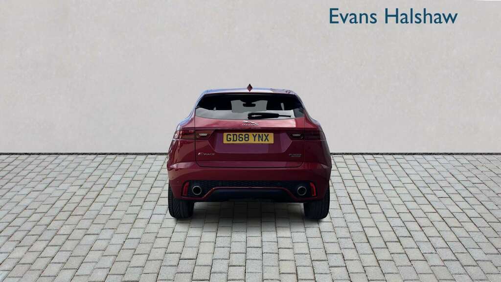 Jaguar E-Pace 2.0 300 R-dynamic Hse 2018 GD68YNX Red #5