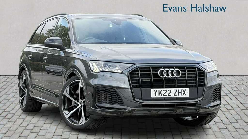 Audi Q7 55 Tfsi Quattro Black Edition Tiptronic 2022 YK22ZHX Grey