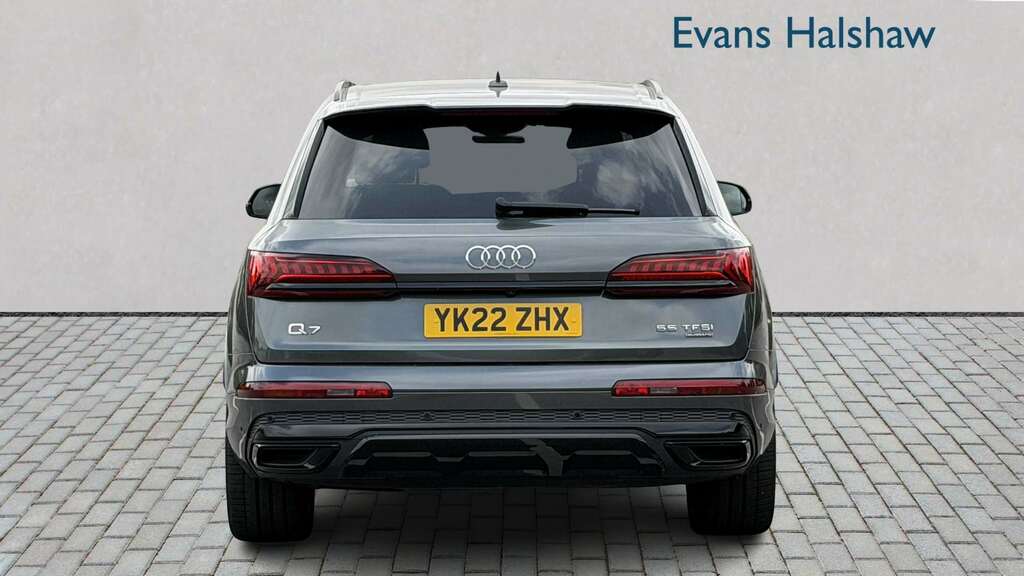 Audi Q7 55 Tfsi Quattro Black Edition Tiptronic 2022 YK22ZHX Grey #5