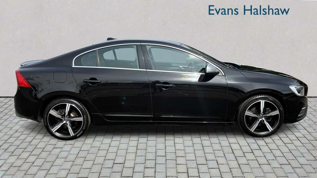 Volvo S60 D4 190 R Design Lux Nav Leather 2017 Black #3