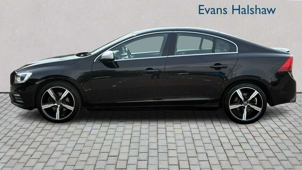 Volvo S60 D4 190 R Design Lux Nav Leather 2017 Black #5