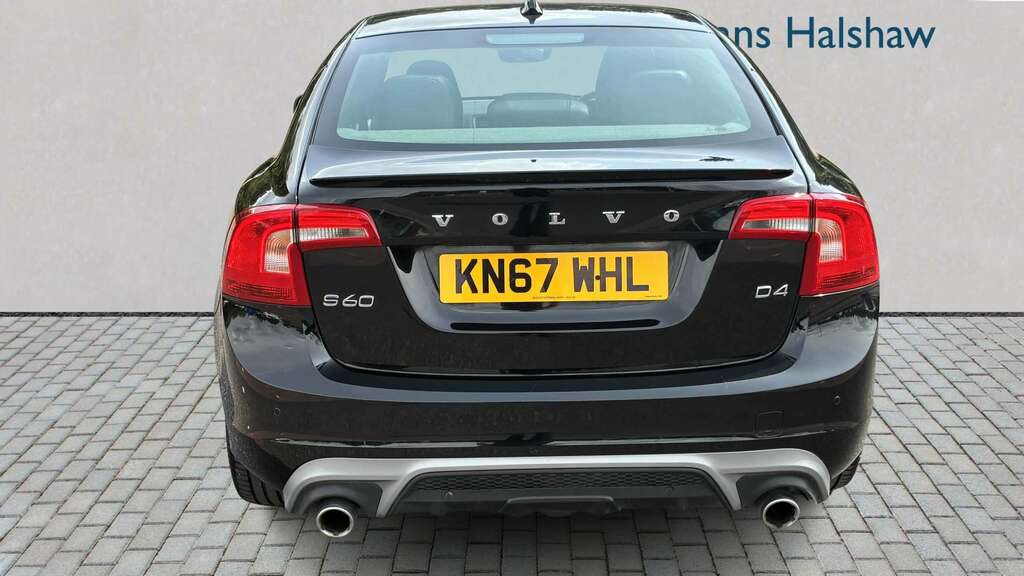 Volvo S60 D4 190 R Design Lux Nav Leather 2017 Black #6