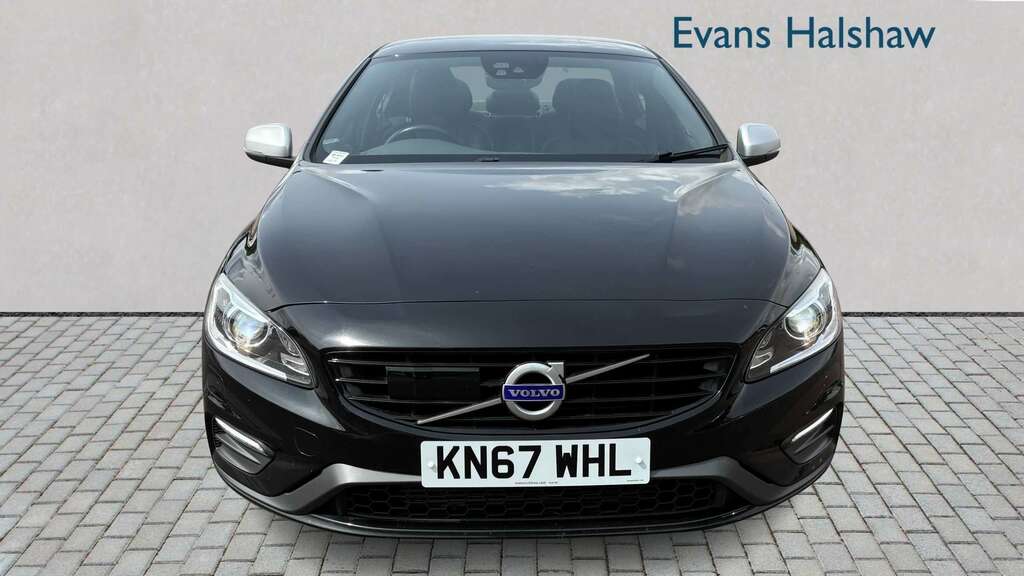 Volvo S60 D4 190 R Design Lux Nav Leather 2017 Black #4
