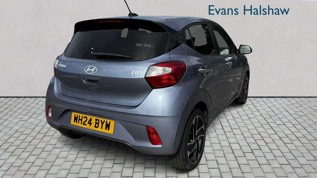 Hyundai I10 1.2 79 Premium Nav 2024 Blue #3