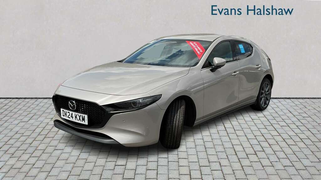 Mazda 3 2.0 E-skyactiv G Mhev Exclusive-line 2024 DK24KXM Silver #2