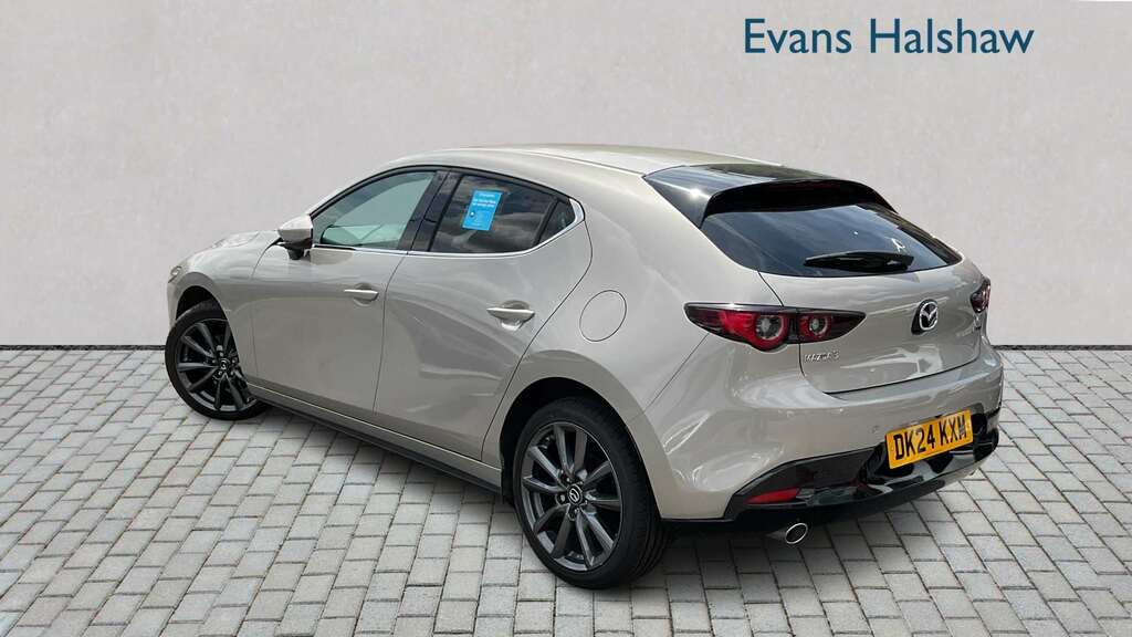 Mazda 3 2.0 E-skyactiv G Mhev Exclusive-line 2024 DK24KXM Silver #3