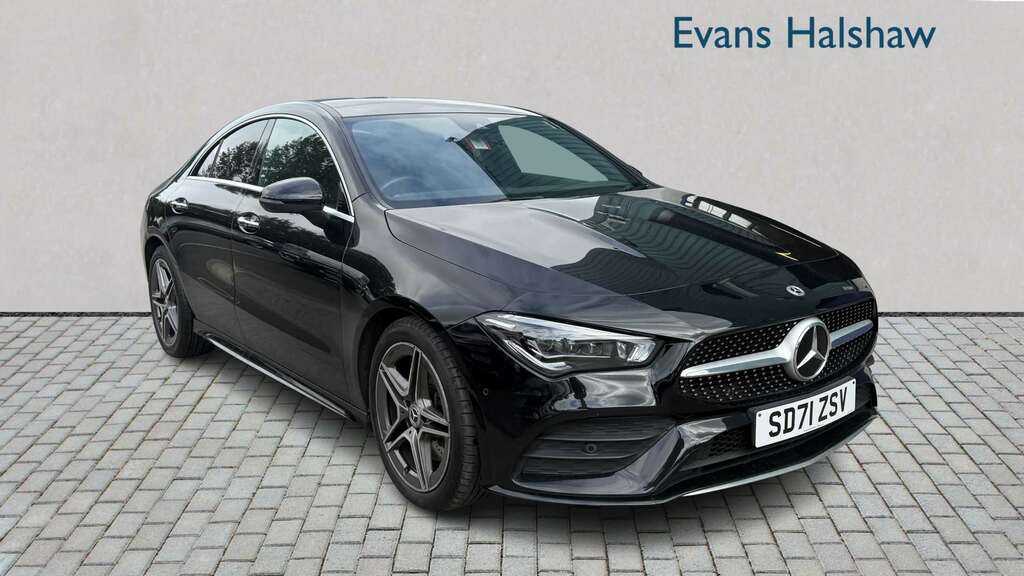 Mercedes-Benz CLA Class 220D Amg Line Premium Plus Tip 2021 Black