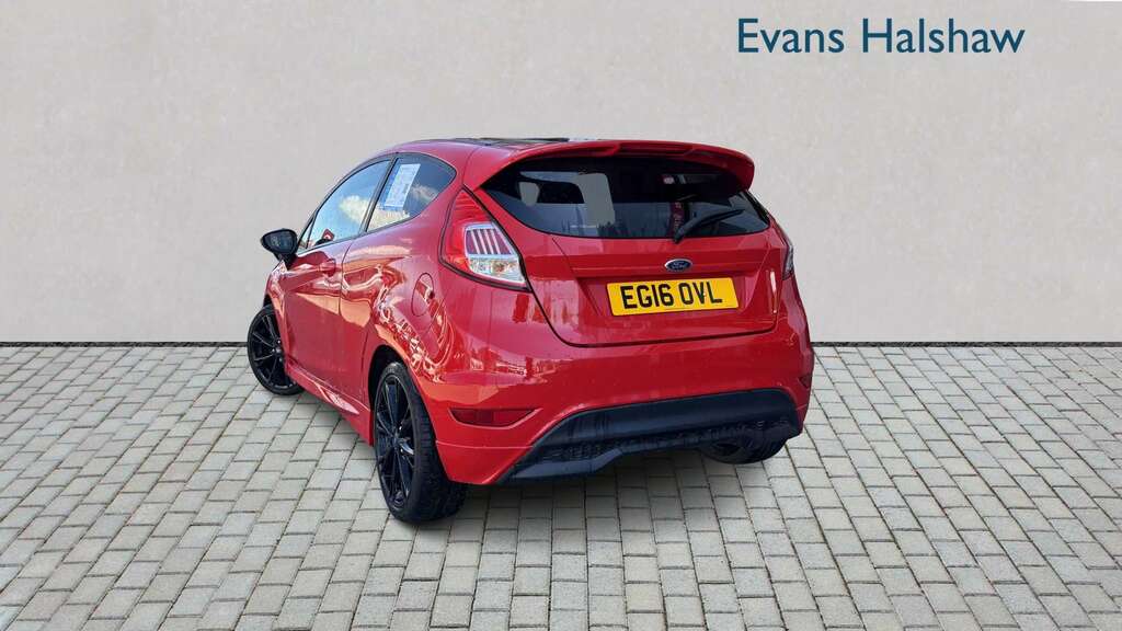 Ford Fiesta 1.0 Ecoboost 140 Zetec S Red 2016 EG16OVL Red #2