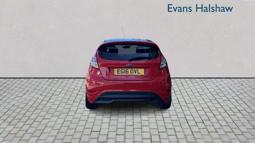 Ford Fiesta 1.0 Ecoboost 140 Zetec S Red 2016 EG16OVL Red #5