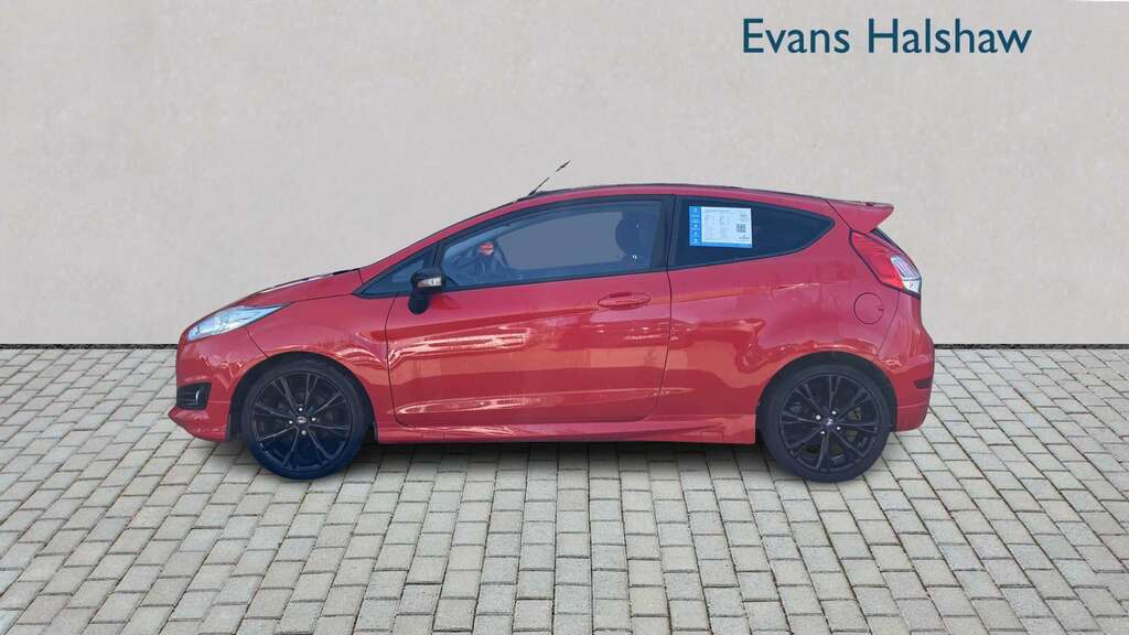 Ford Fiesta 1.0 Ecoboost 140 Zetec S Red 2016 EG16OVL Red #3