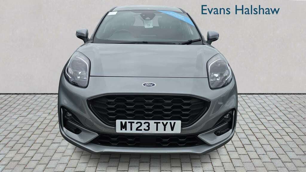 Ford Puma 1.0 Ecoboost Hybrid Mhev St-line Dct 2023 MT23TYV Silver #2