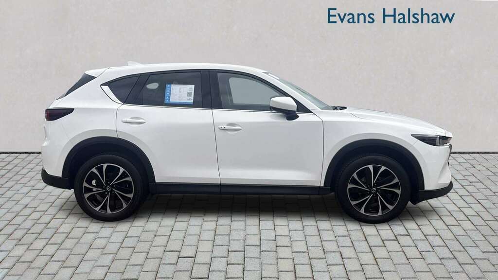 Mazda CX-5 2.0 E-skyactiv G Mhev Exclusive-line 2023 LS73KYX White #6