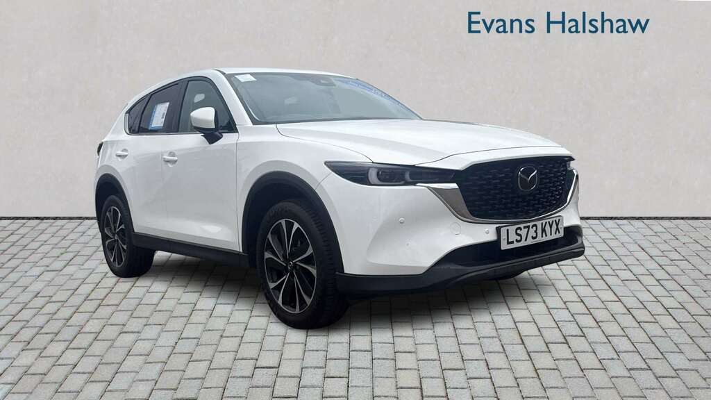 Mazda CX-5 2.0 E-skyactiv G Mhev Exclusive-line 2023 White