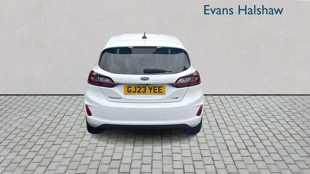 Ford Fiesta 1.0 Ecoboost Hbd Mhev 125 Titanium X 2023 GJ23YEE White #3