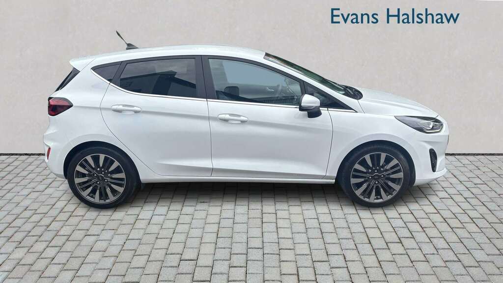 Ford Fiesta 1.0 Ecoboost Hbd Mhev 125 Titanium X 2023 GJ23YEE White #5