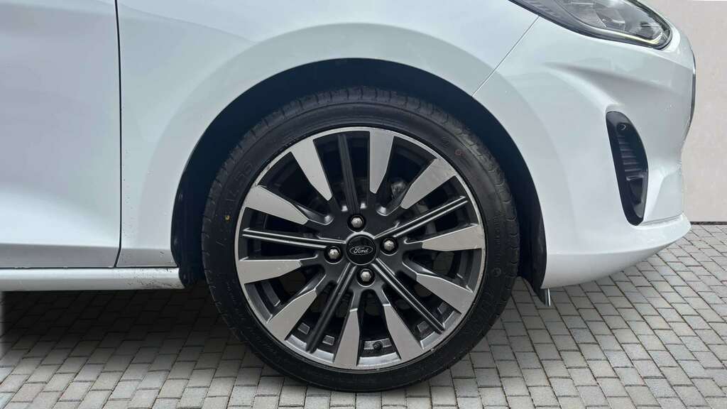 Ford Fiesta 1.0 Ecoboost Hbd Mhev 125 Titanium X 2023 GJ23YEE White #6