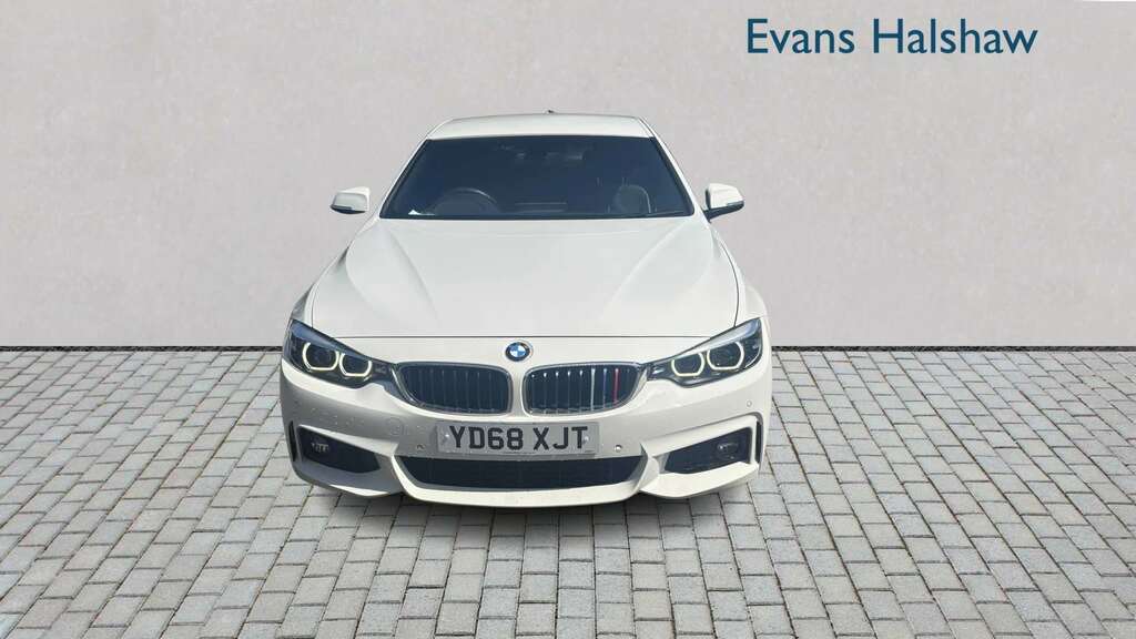 BMW 4 Series 420I M Sport Professional Media 2018 YD68XJT White #2