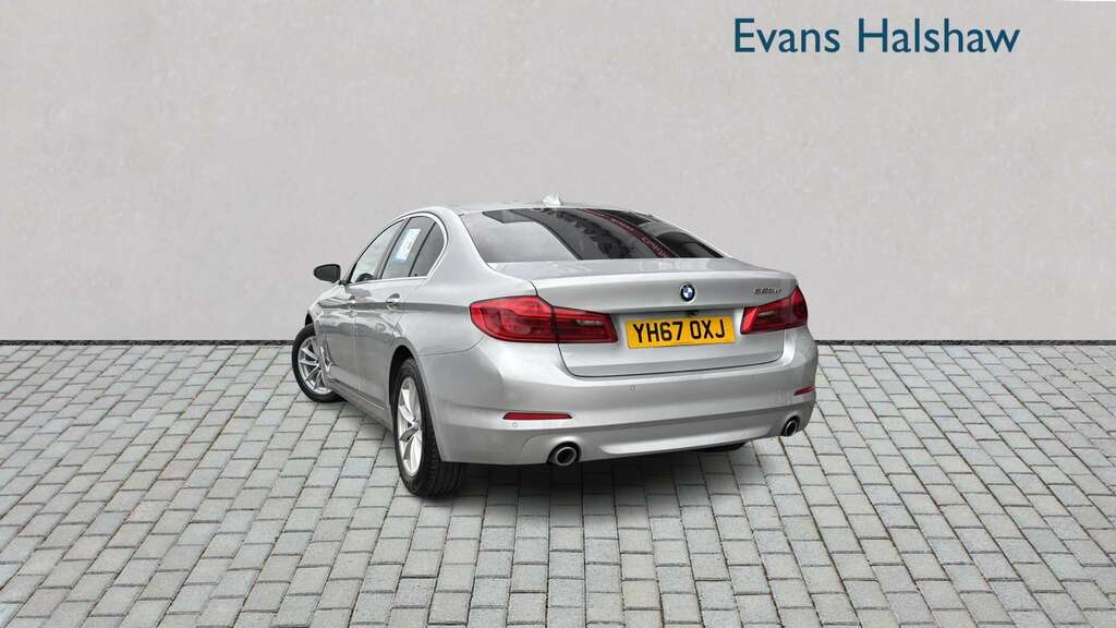 BMW 5 Series 525D Se 2017 YH67OXJ Silver #2
