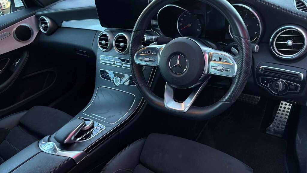 Mercedes-Benz C Class C220d Amg Line 9G-tronic 2018 White #6