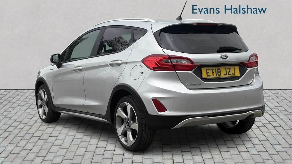 Ford Fiesta 1.0 Ecoboost Active 1 2018 ET18JZJ Silver #2