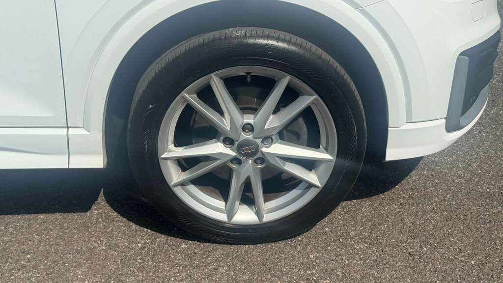 Audi Q2 1.0 Tfsi S Line 2018 DA18XXK White #6