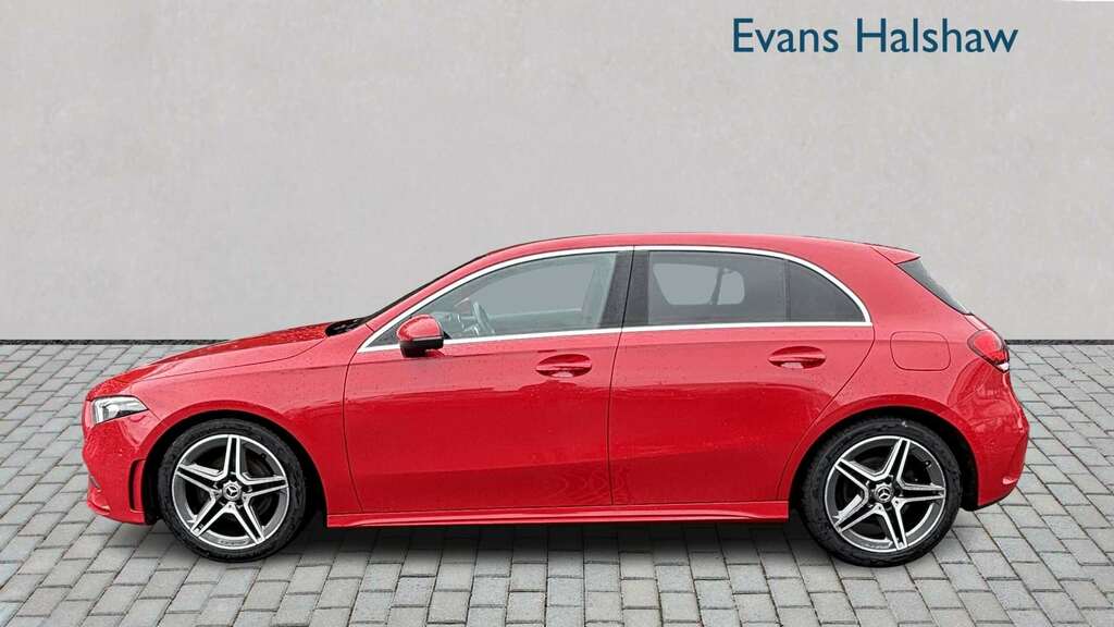 Mercedes-Benz A Class A180 Amg Line Executive 2019 GV69BTO Red #3