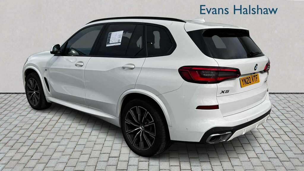 BMW X5 Xdrive30d M Sport 2020 YN20VTF White #3