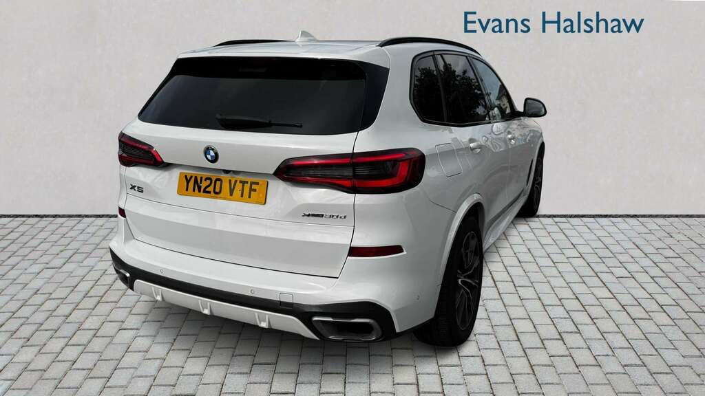 BMW X5 Xdrive30d M Sport 2020 YN20VTF White #6