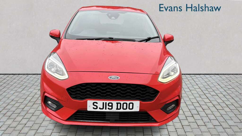 Ford Fiesta 1.0 Ecoboost 125 St-line 2019 SJ19DOO Red #2