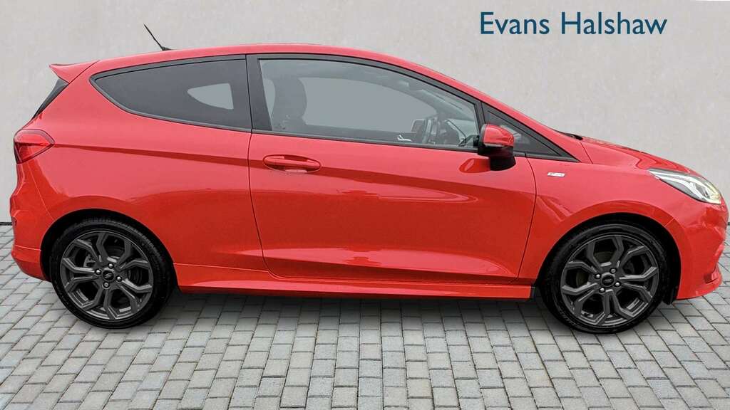 Ford Fiesta 1.0 Ecoboost 125 St-line 2019 SJ19DOO Red #4
