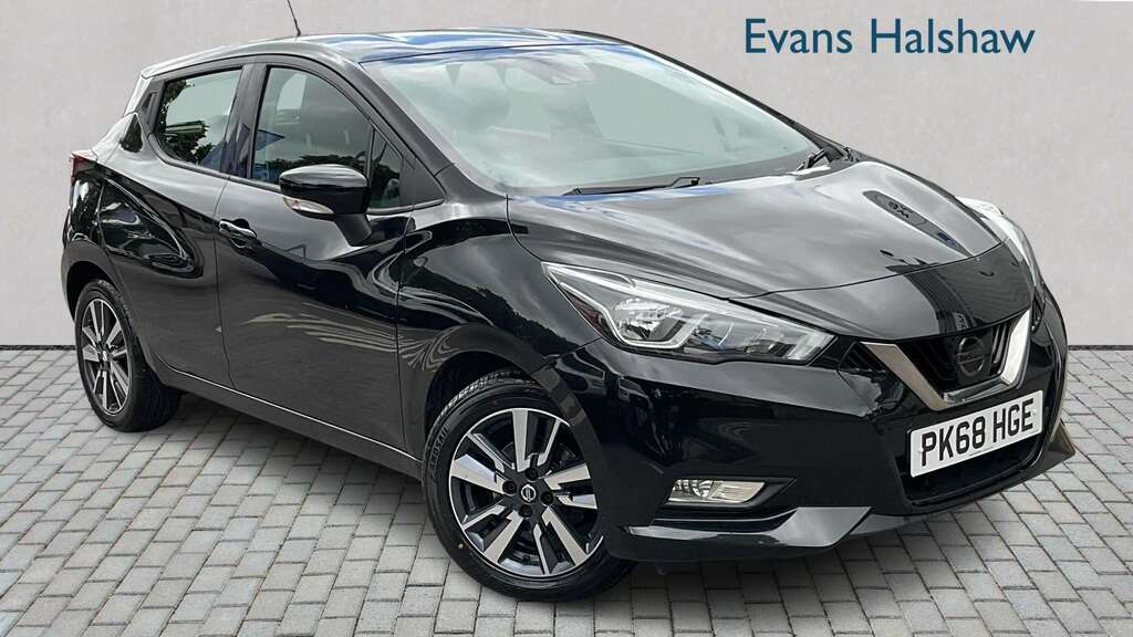 Nissan Micra 1.0 Ig 71 Acenta 2018 Black