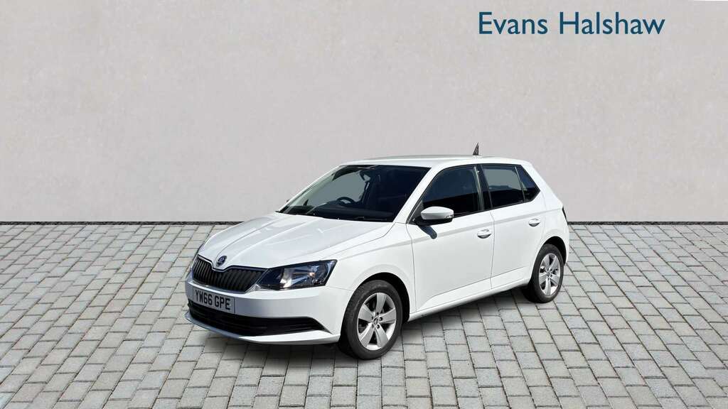 Skoda Fabia 1.2 Tsi Se Dsg 2017 White #5