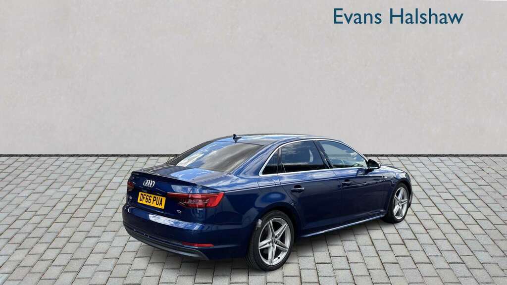 Audi A4 2.0 Tdi S Line 2016 DF66PUA Blue #3