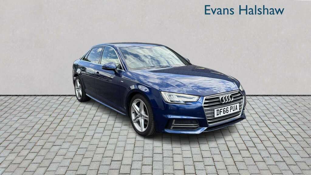 Audi A4 2.0 Tdi S Line 2016 Blue