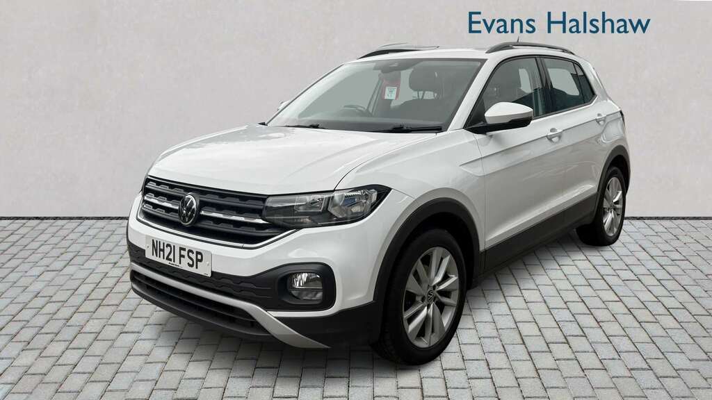 Volkswagen T-Cross 1.0 Tsi 110 Se 2021 NH21FSP White #3