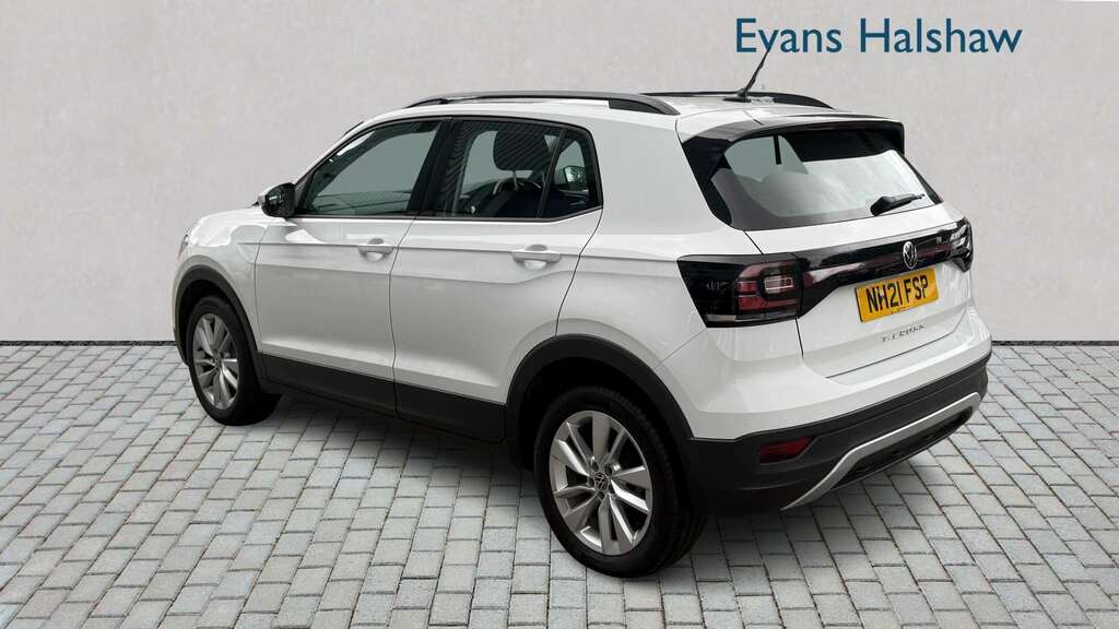 Volkswagen T-Cross 1.0 Tsi 110 Se 2021 NH21FSP White #5