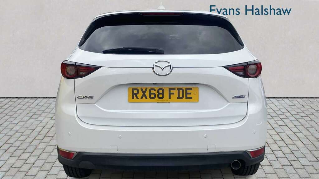 Mazda CX-5 2.2D Se-l Nav 2018 RX68FDE White #4