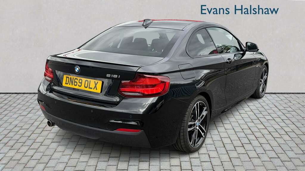 BMW 2 Series 218I M Sport Nav Step 2019 DN69OLX Black #3
