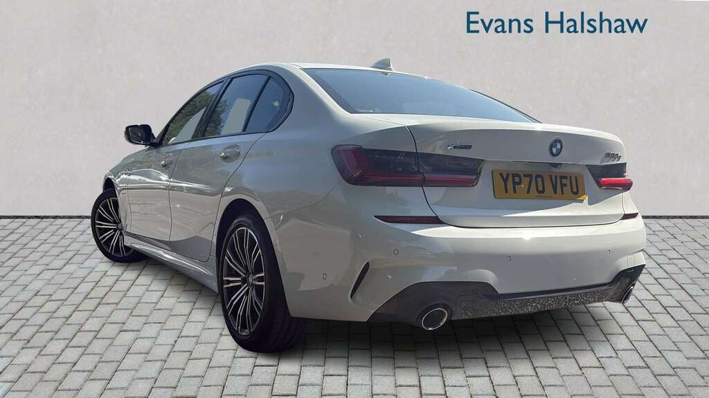 BMW 3 Series 330E Xdrive M Sport Step 2020 YP70VFU White #2