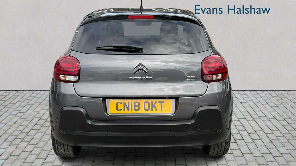 Citroen C3 1.2 Puretech 82 Flair 2018 CN18OKT Grey #5