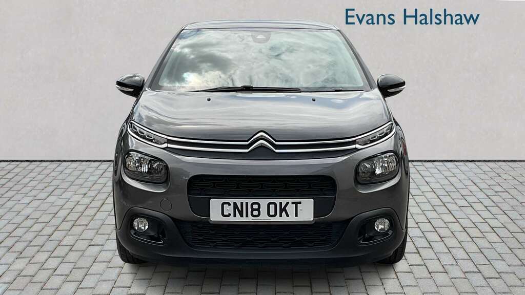 Citroen C3 1.2 Puretech 82 Flair 2018 CN18OKT Grey #4